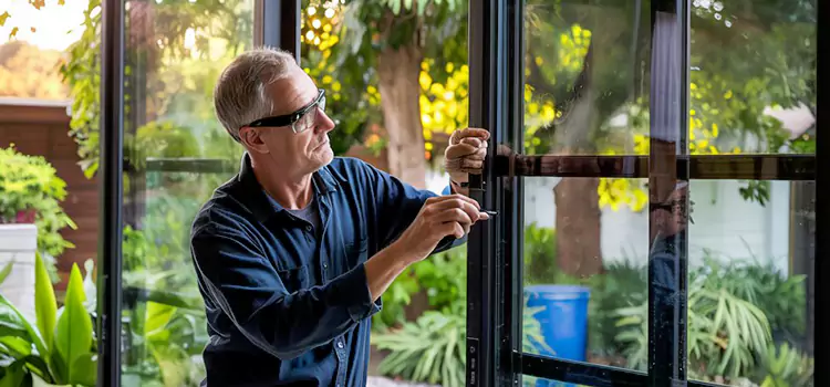 Replacing Sliding Door Lock Ocean Springs